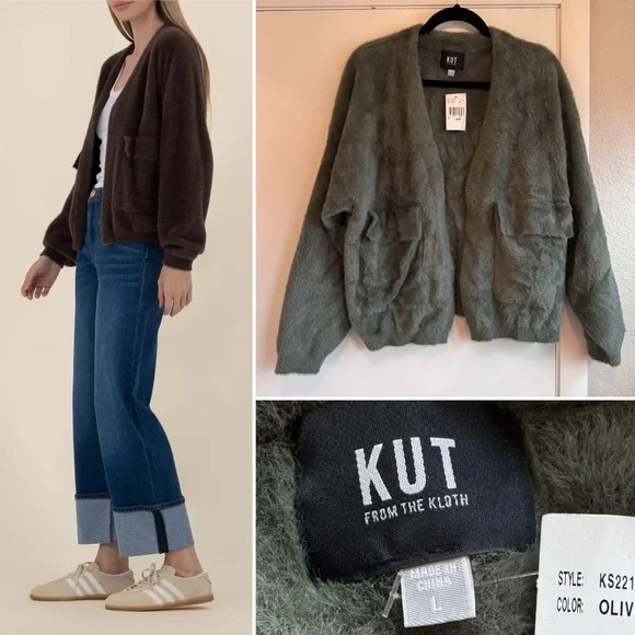 NWT Kut From The Kloth Jana Cardigan - Picture 1 of 4
